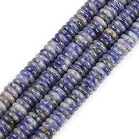 Vista 15 de JOE FOREMAN Piedra de ágata negra pulida natural de 0.079 x 0.236 in, disco Heishi Rondelle, cuentas espaciadoras para fabricación de joyas, hebra