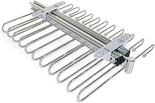 Barra extensible extraíble para armario Perchero extraíble para armario, soporte extraíble para armario, estante organizador de rieles deslizantes,