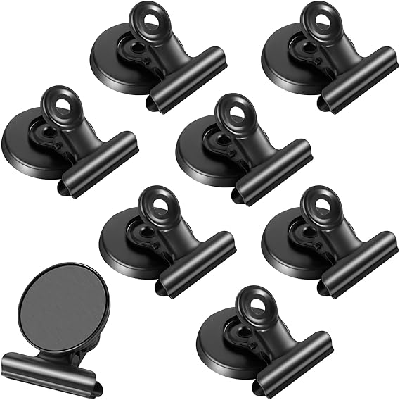 8Pack Strong Fridge Clips Bulldog Clips