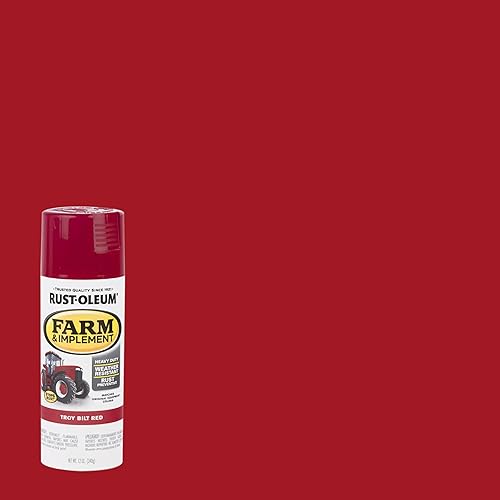 Vista 84 de Rust-Oleum Farm & Implement 280165-2PK - Pintura esmaltada, galón, negro brillante, paquete de 2