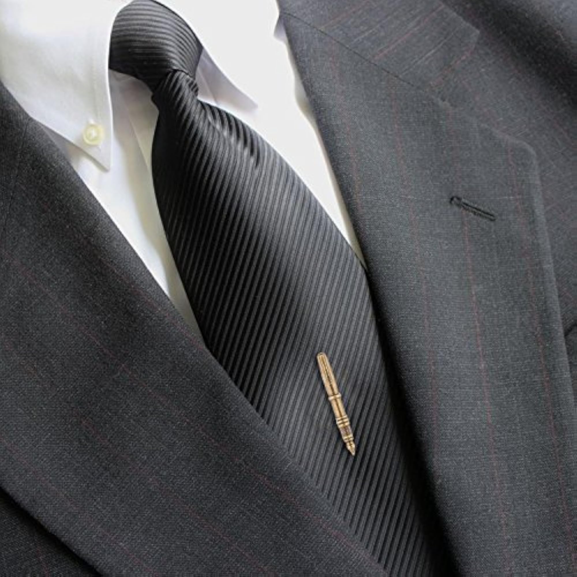 Silver Classic Hat Design Lapel Pin for Men
