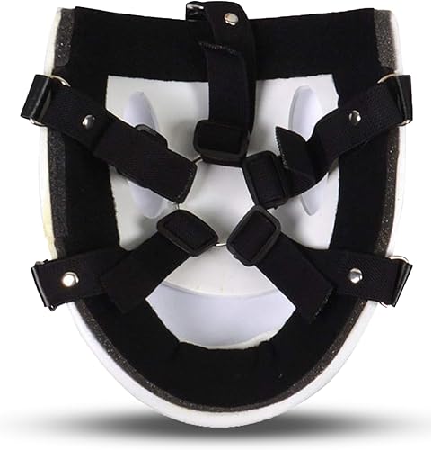 Vista 3 de Máscara de cosplay de invasión de gran altura - Tenkuu Shinpan Máscara de resina blanca sonrisa para disfraz de Halloween