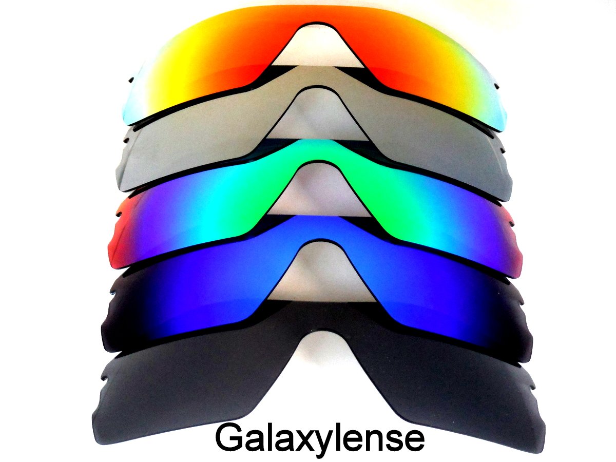 Galaxy Replacement Lenses for Oakley Radar Path Black&Blue&Green&Gray&Red Color Polarized 5 Pairs,