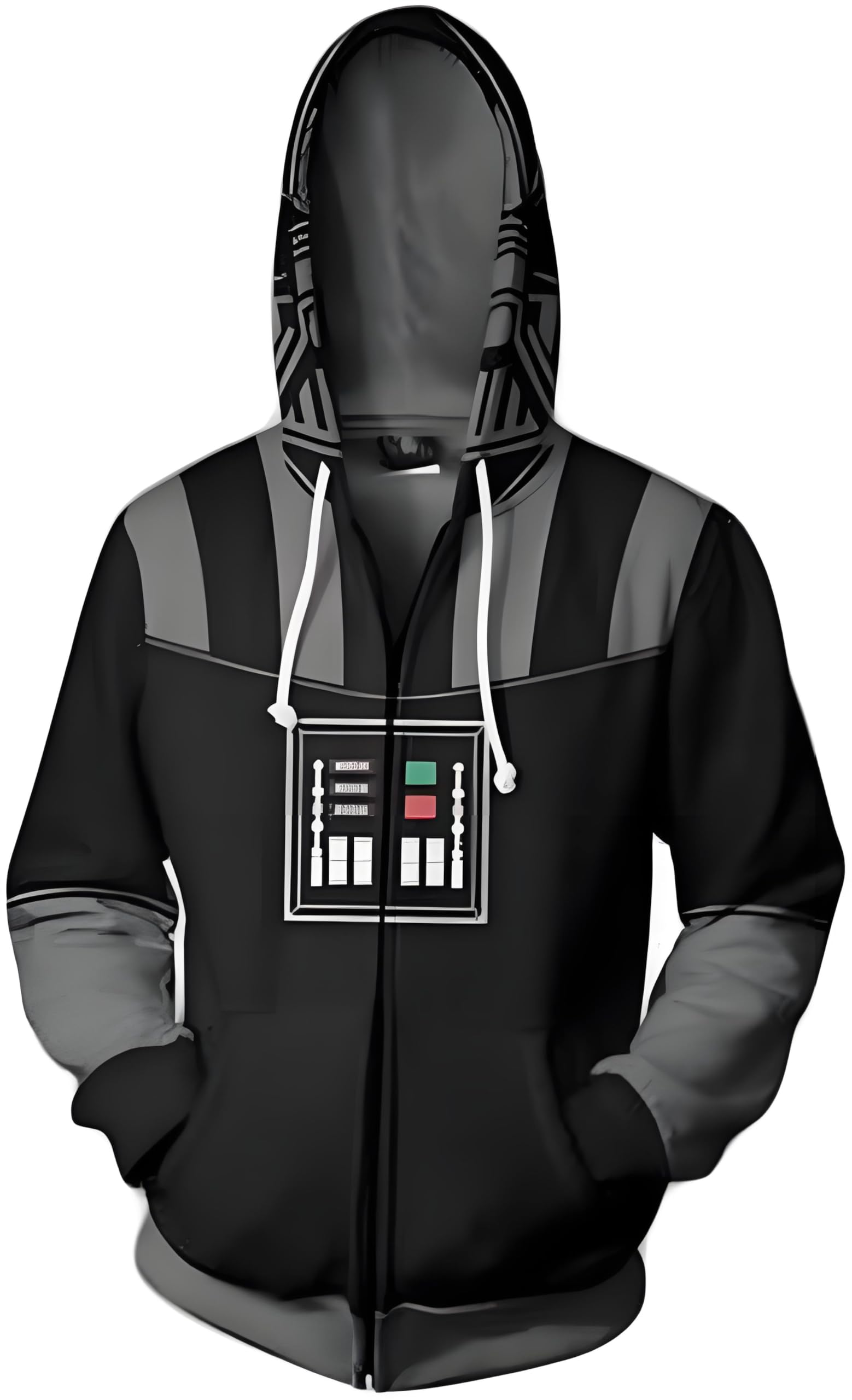 eioaner Stormtrooper Costume Hoodie TK Trooper Cosplay Jacket Coat Darth Vader Adult Men Women Halloween Suit Sweatshirt