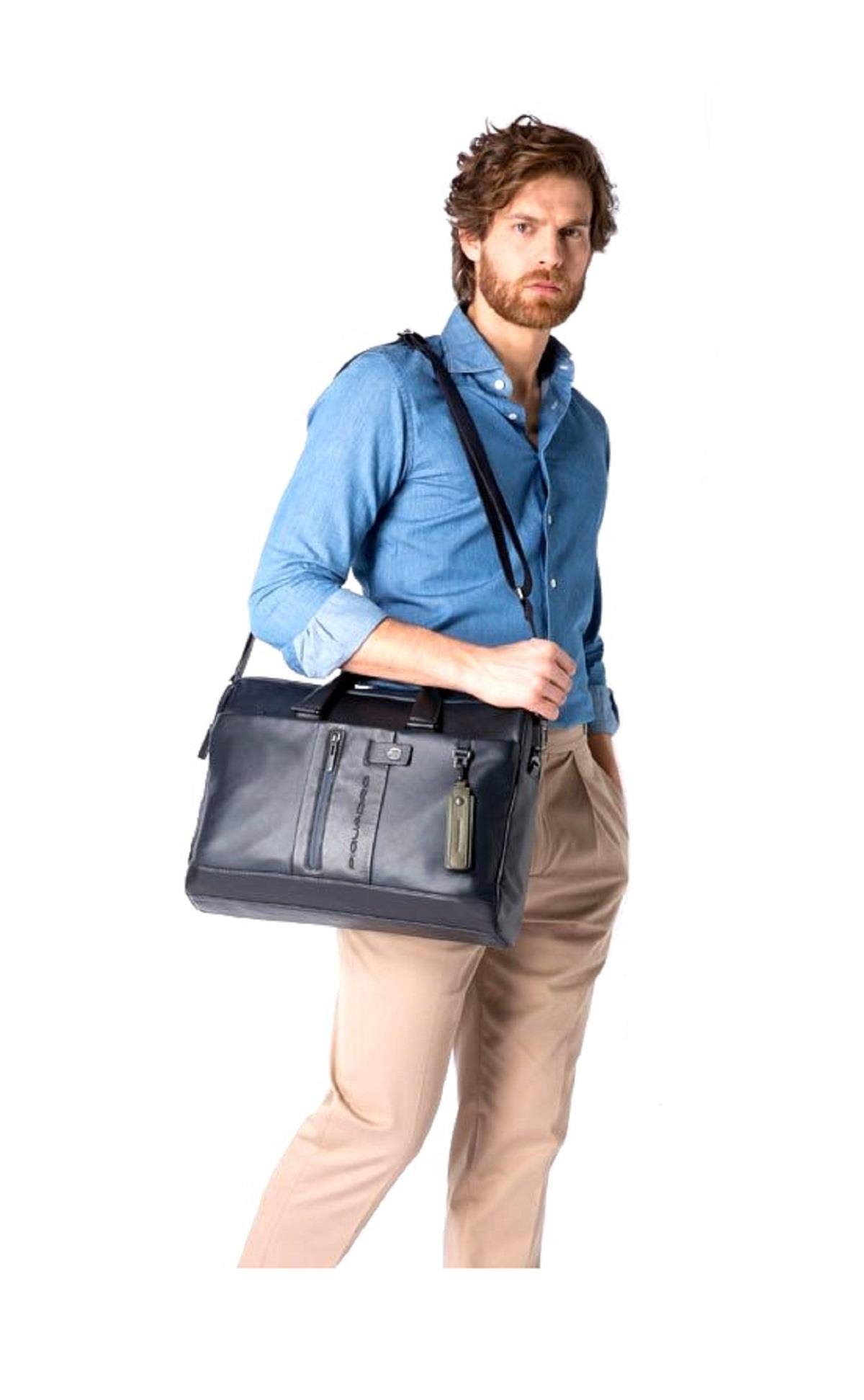 Piquadro Cartella Uomo CA3339UB00 Porta Computer Colore Grigio Pelle ss19-  Buy Online in Guyana at Desertcart - 147736432.