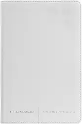 Bíblia Sagrada Slim NVI, Luxo, Capa Branca