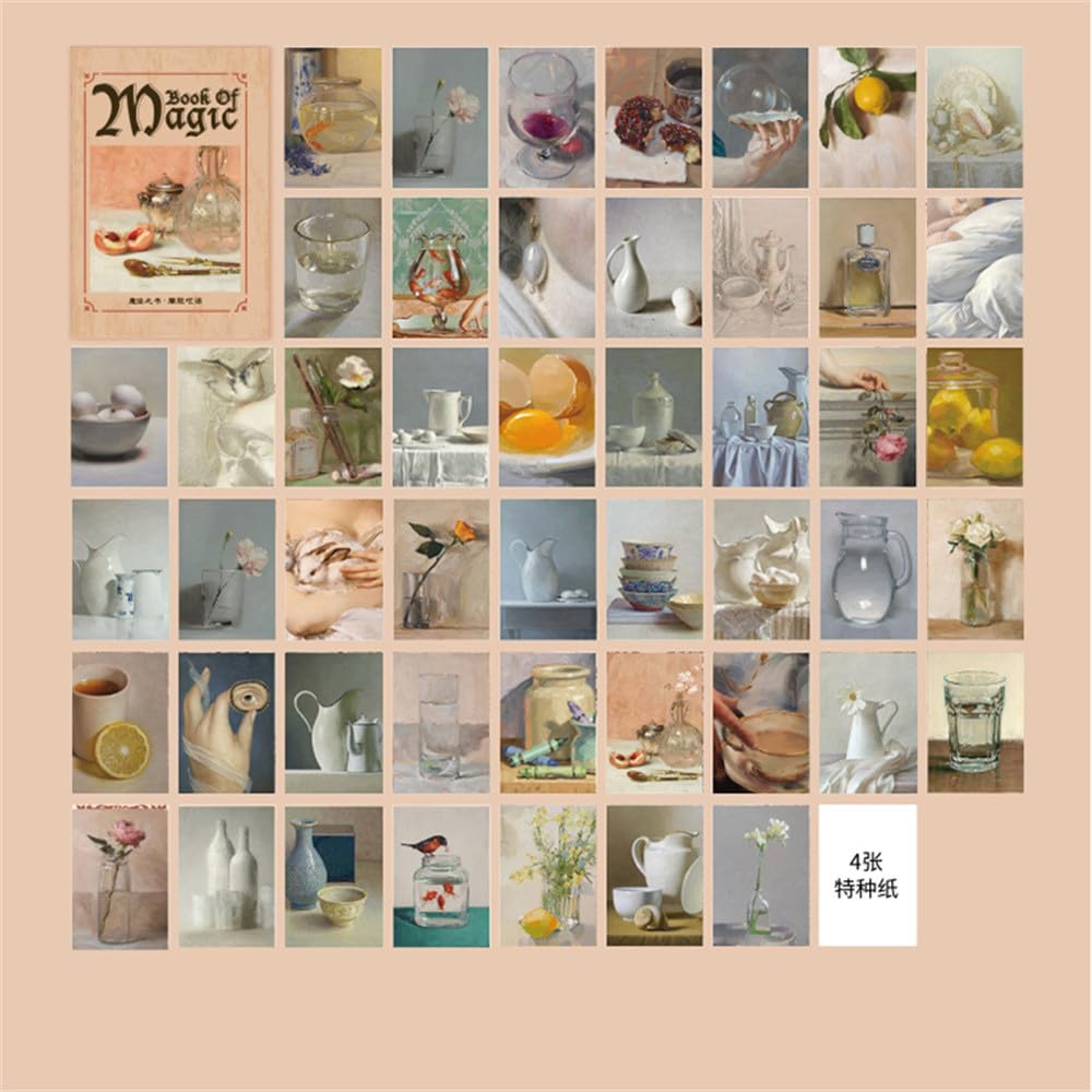 Kit de papel para álbumes de recortes, lindo collage de vida, planificador, materiales para adultos, suministros de decoración, 100 unidades/paquete