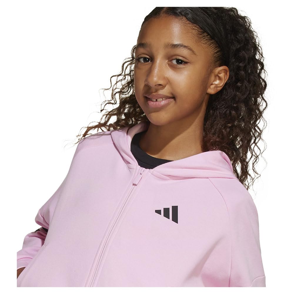 adidas Future Icons 3 Stripes Full Zip Sweatshirt 11-12 Years