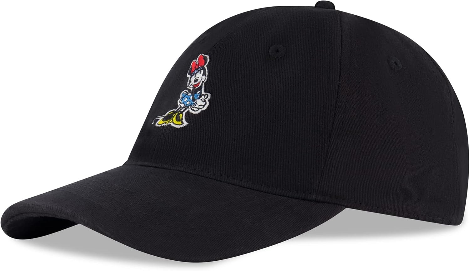 Disney Women's Baseball Cap, Minnie Mouse Adjustable Hat for Adult, Black, One Size : Clothing, Shoes & Jewelry