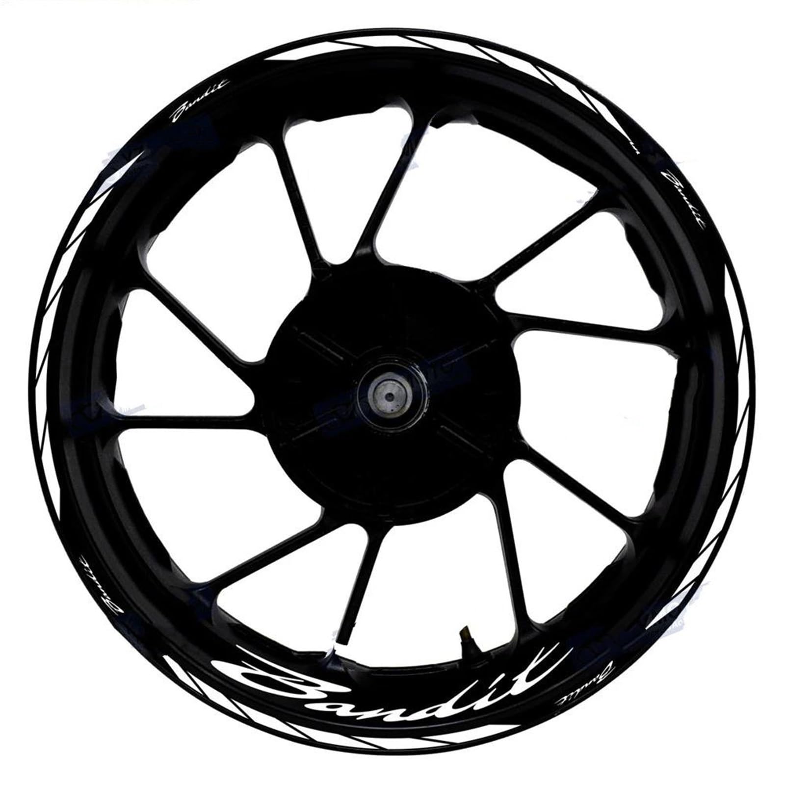 Autocollant roue moto Suzuki Bandit pour sorties et circuits course - 7