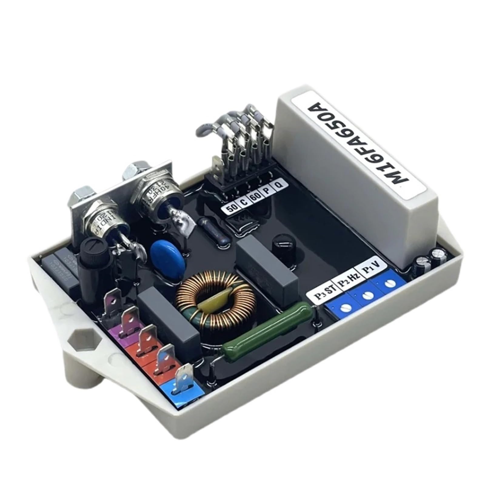ANERTQUIH M16FA650A AVR Generator Automatic Voltage Regulator Stabilizer Adjustable Excitation Alternator Volt Control Board