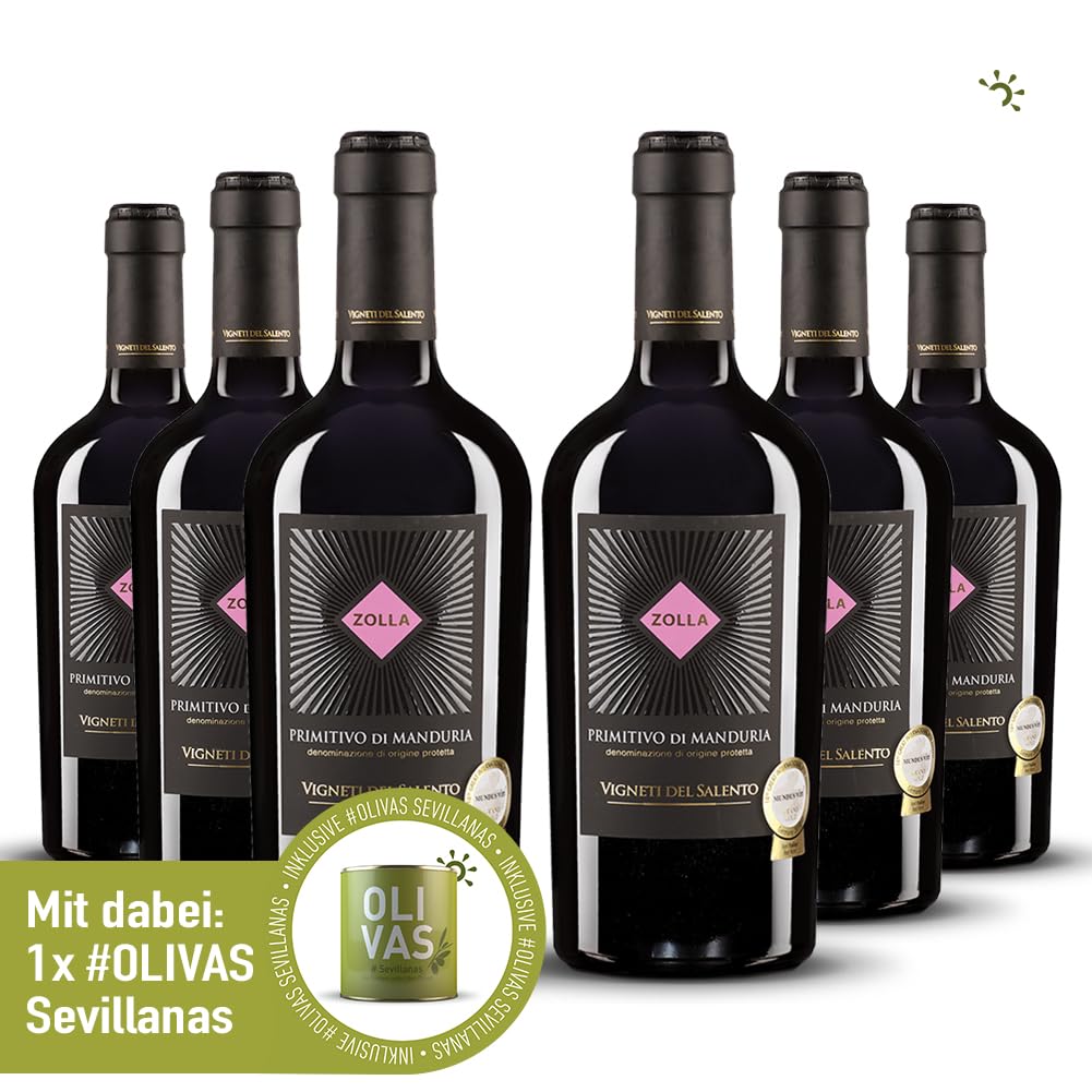 Vigneti del Salento Zolla Primitivo di Manduria (6 x 0.75 l) | Jean Jartin Sparpaket