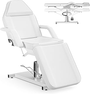Hydraulic Facial Beds for Esthetician Height Adjustable Tattoo Chair for Client Lash Bed Spa Beds for Esthetician Chair Aesthetic Treatment Bed