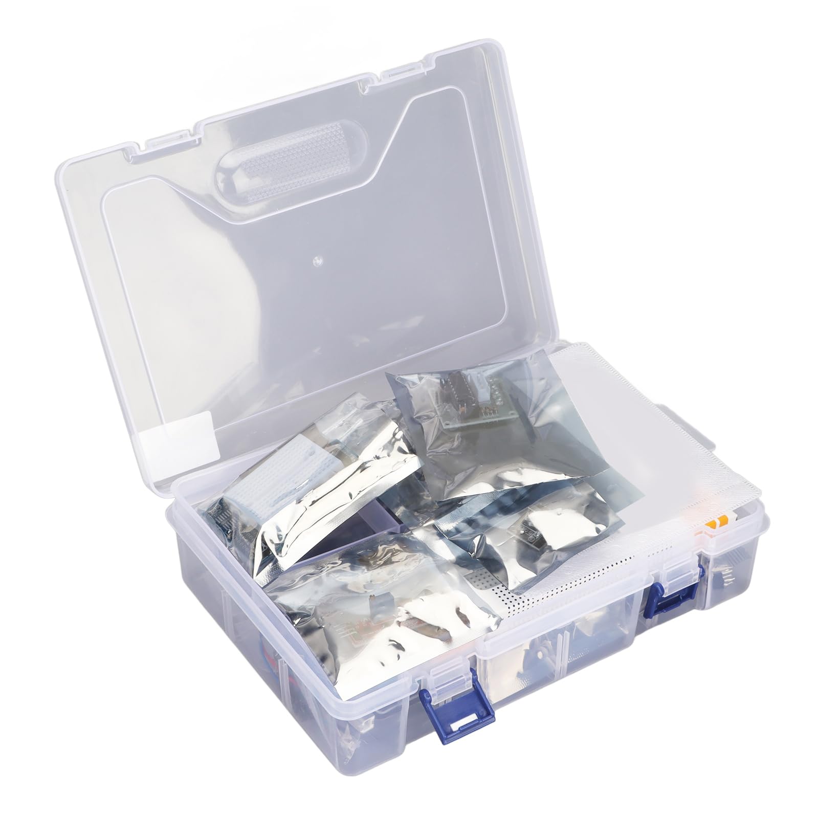 Demeras Kit de Inicio para R3 Juego Completo de Aprendizaje de Componentes Electrónicos de Bricolaje con CD Tutorial para Principiantes y Profesionales Plástico ABS Duradero