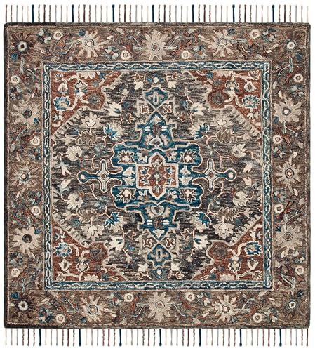Tapete SAFAVIEH Aspen 7' x 7' Cuadrado Lana Hecho a Mano miniatura 3