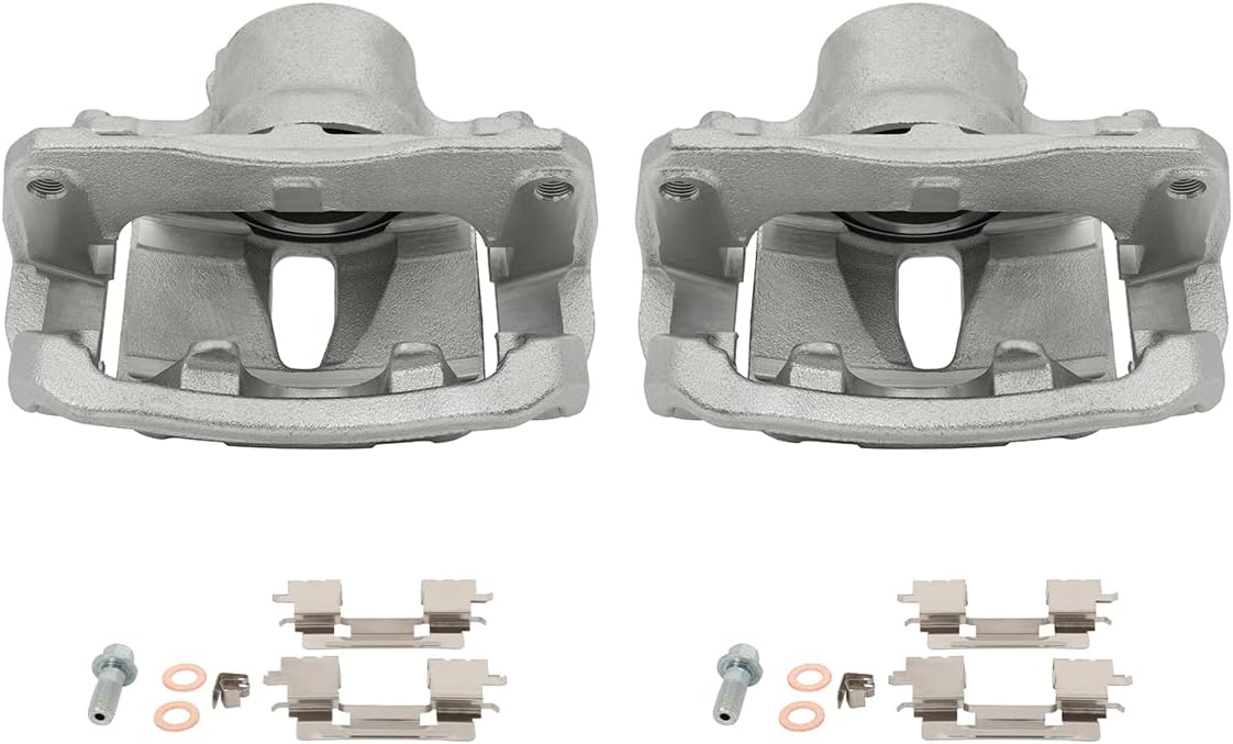 AUTOMUTO Front Left & Right 19B2714 19B2715 Disc Brake Calipers With Bracket For Toyota Avalon 2005-2007 For Toyota For Camry 2005-2006 For Toyota For Sienna 2004-2010 For Toyota Solara 2004-2008