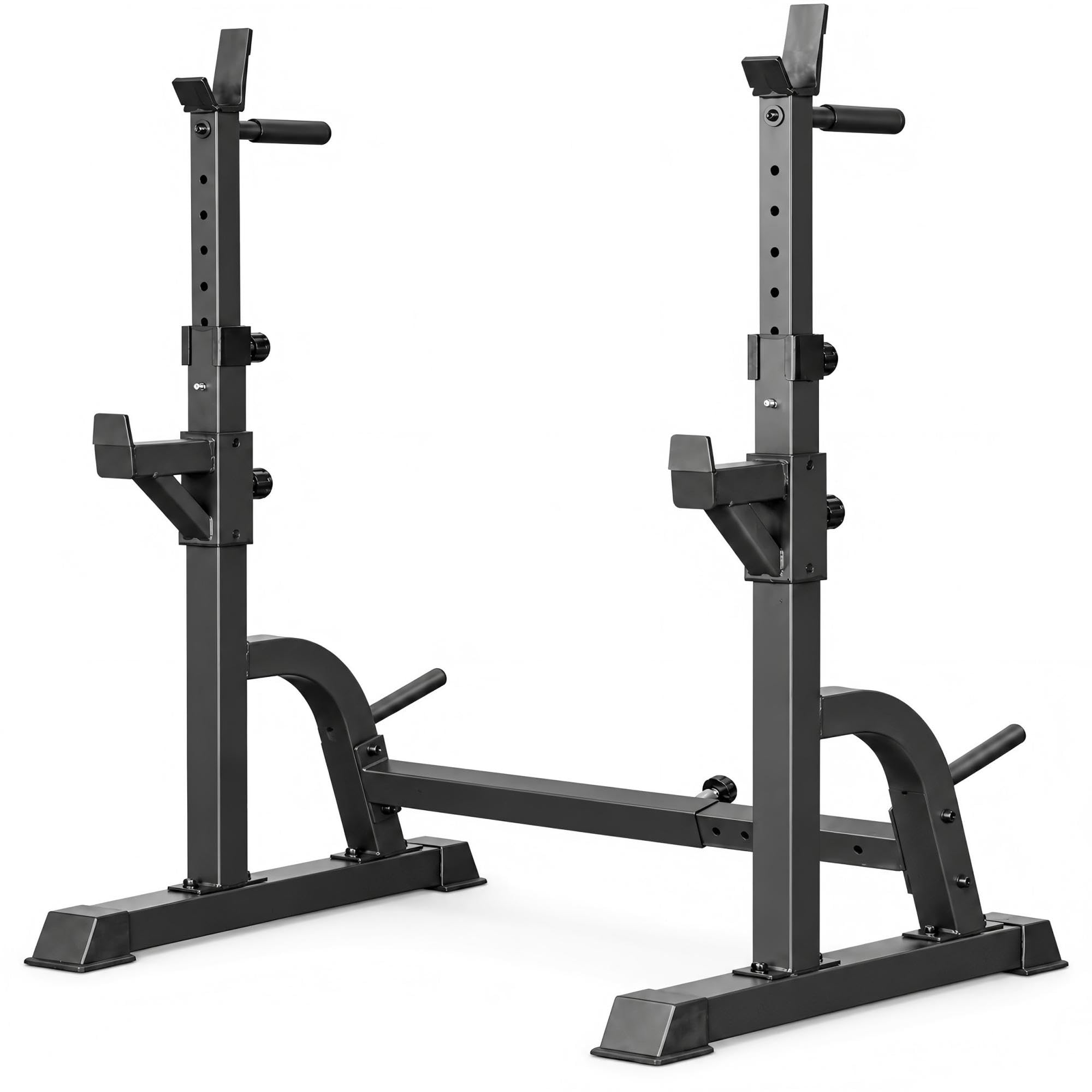 Amazon | BARWING 調節可能なスクワットラック 567kg バーベルスタンド