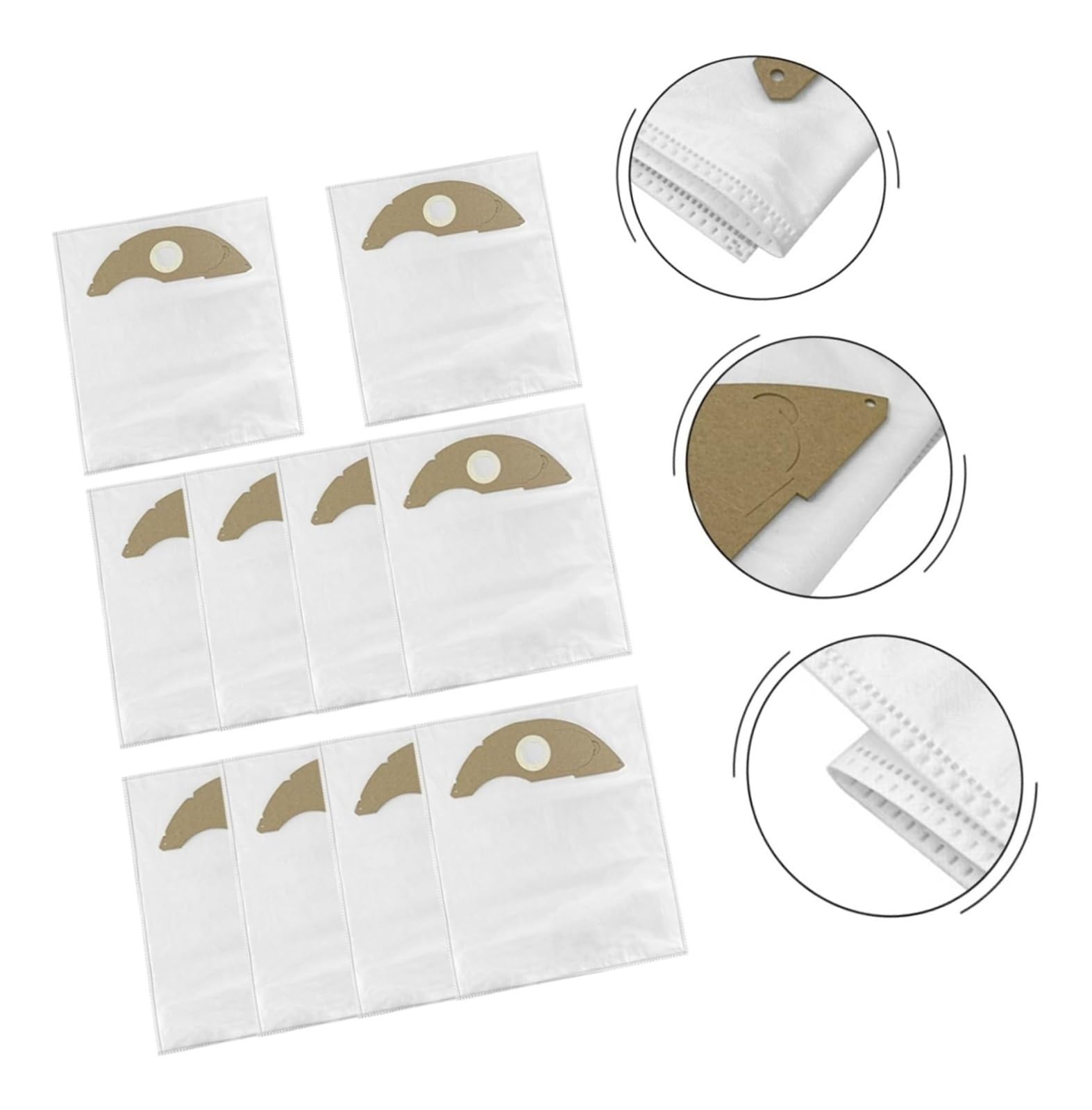 Bolsas for aspiradora NT 22/1, 2,5 L, gran capacidad, filtración de 4 capas, paquete de 10 for limpieza del hogar