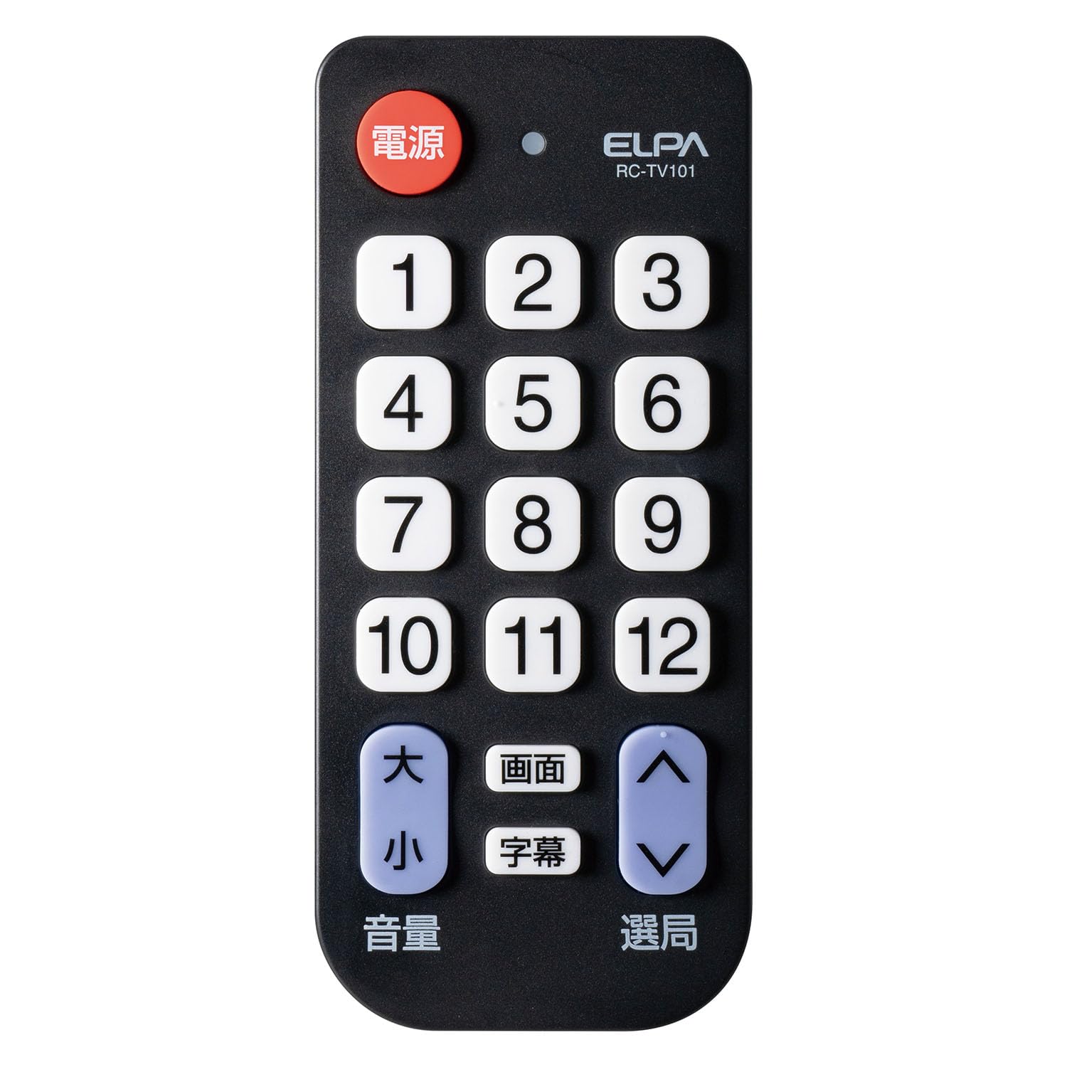 Amazon.co.jp: エルパ(ELPA) かんたんテレビリモコン 適合メーカー