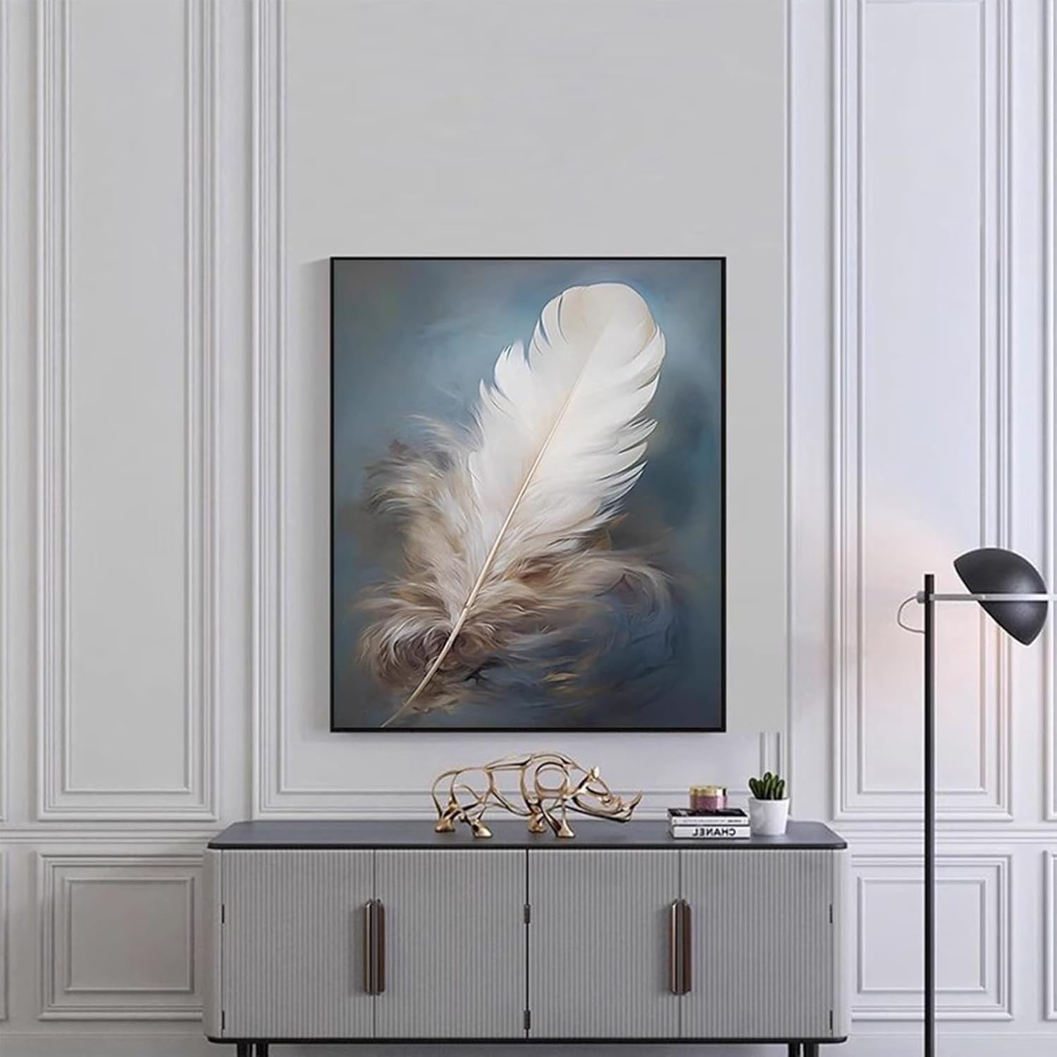 Cuadro Decorativo para Caja de medidor eléctrico, Oculto, para Montar en la Pared, para Caja de fusibles, para Armario, Sala de Estar, 40 x 50 cm