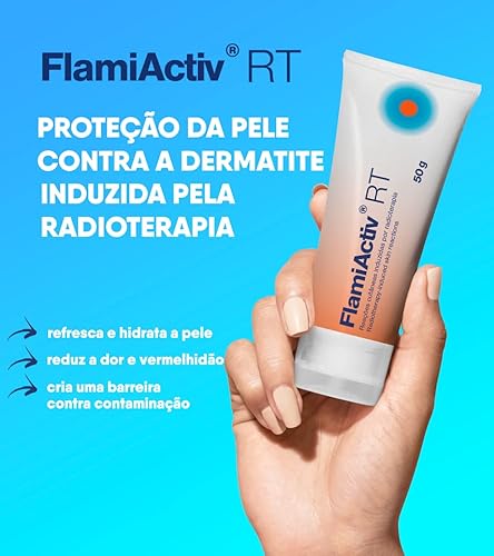 Gel Pomada Cicatrizante Hidratante Radioterapia Flamiactiv RT