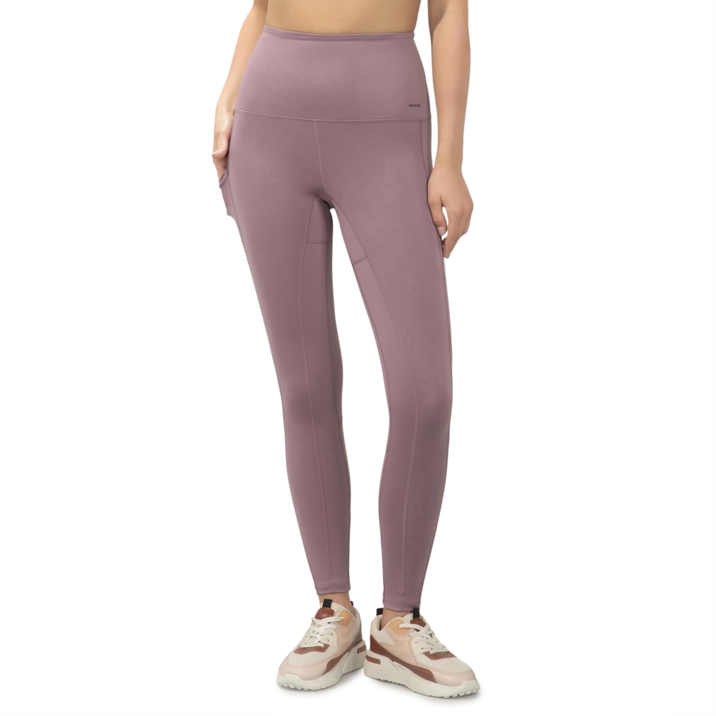 Women Slim Fit Leggings with Blood Circulation Panels-image-40