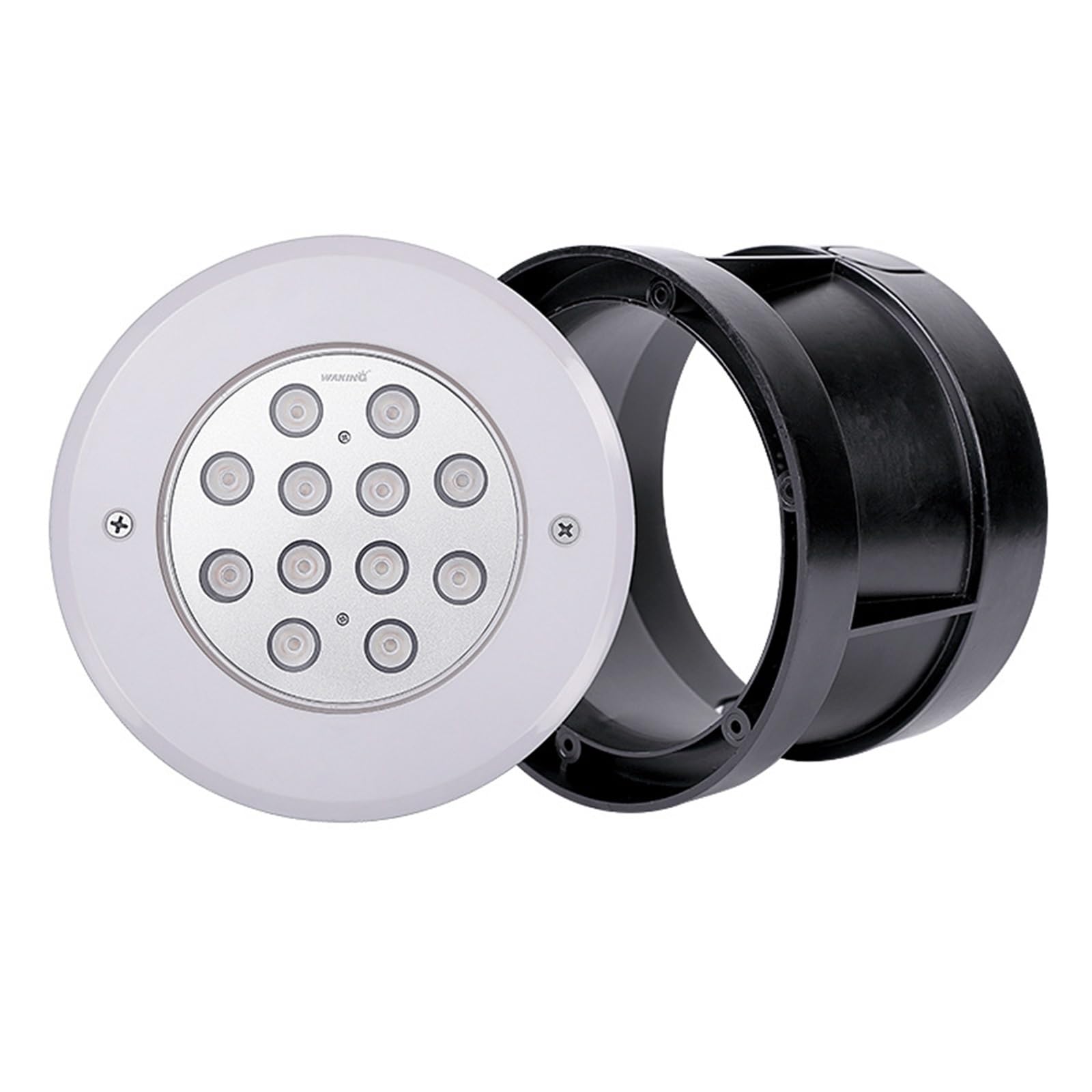 EDEDE Poolbeleuchtung, 12V Pool Licht Thermische Scheinwerfer Handy Control LED Garten Unterwasser Licht Unterwasser Licht für Schwimmbad, Brunnen, Teich, Aquarium(White)