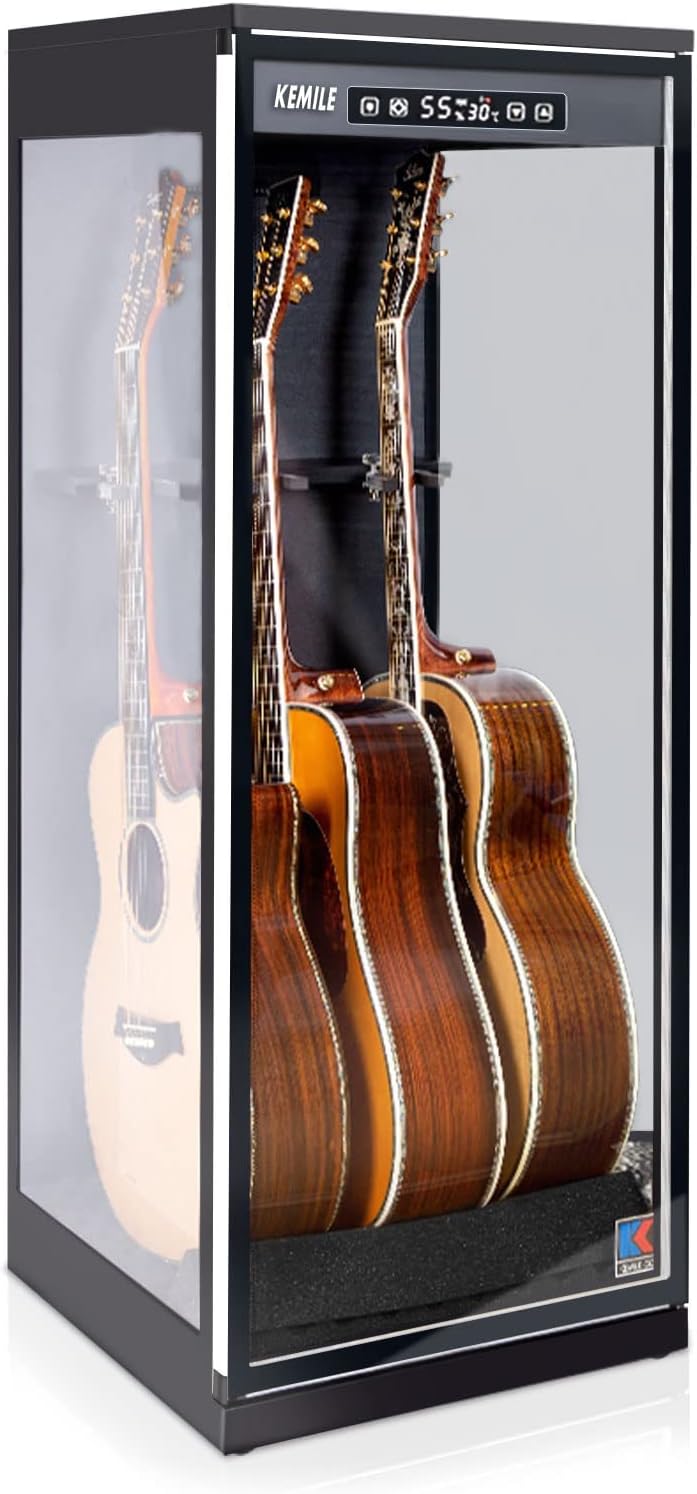 Guitar Display Case, Guitar Humidifiers, Humidification and