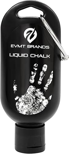 Liquid Chalk, Mess Free Gym Chalk for Weightlifting, Gymnastics, Rock Climbing, Dancing, and Lifting. Sweat Resistant and Long Lasting for Stronger