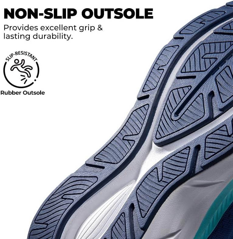 NORTIV 8 Women's Walking Shoes Cushion Comfortable ActiveBreeze Running Tennis Shoes Non-Slip Workout Gym Sports Athletic Breathable Fashion Sneakers - Image 6