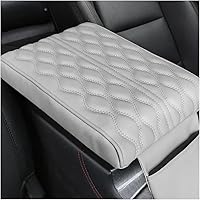 Vista 17 de Ziciner Funda para Consola Central de Coche, Cojín de Apoyo para Reposabrazos de Espuma Viscolástica de Cuero, Almohada Impermeable para Manos