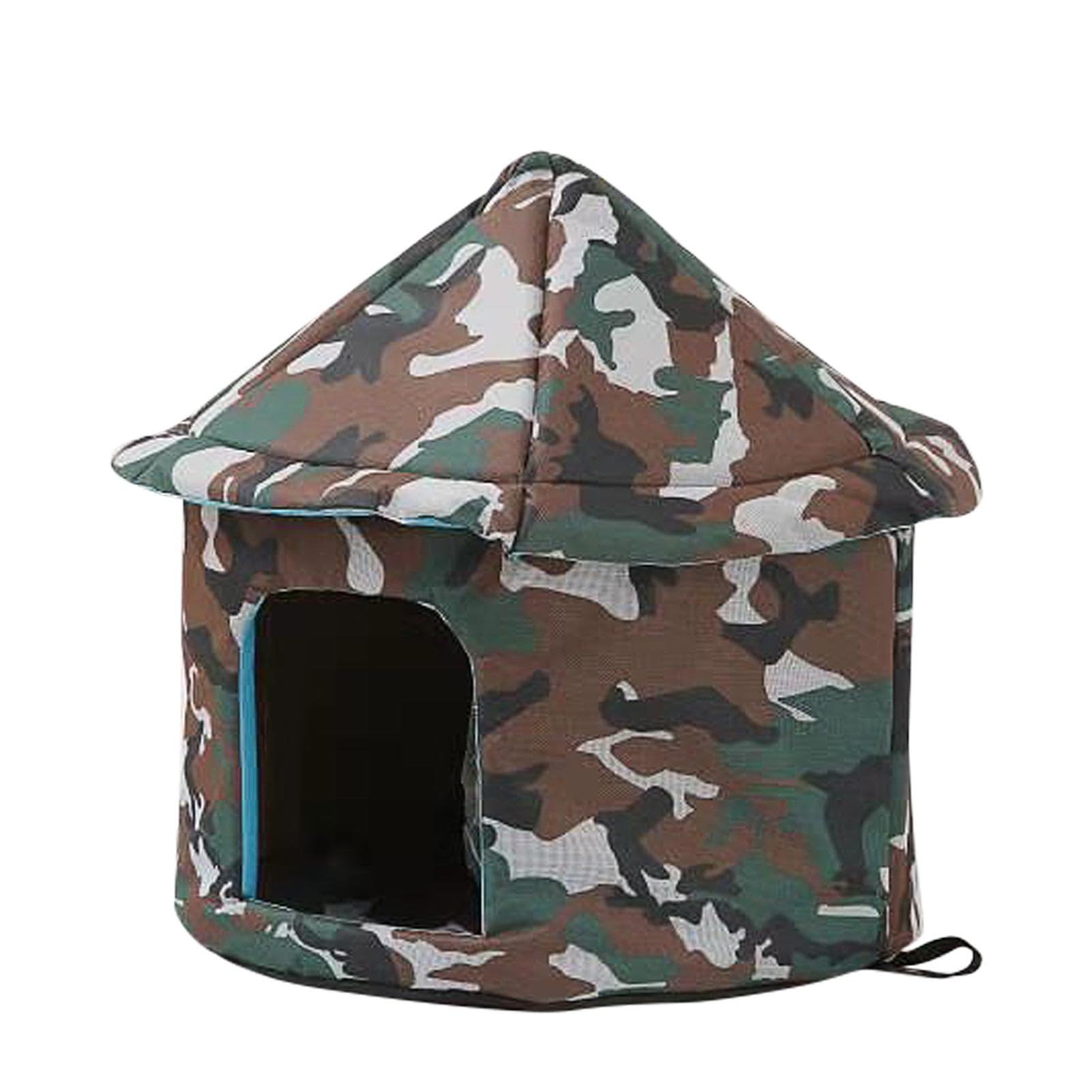 Outdoor Cat Shelter - Cat House For Outdoor Winterproof Weatherproof | Insulated For Outdoors, Winter Foldable Pet House | Warm Cat Shelter For F-eral Cats/Dogs | Removable Comfortable Cat Bed Outdoor