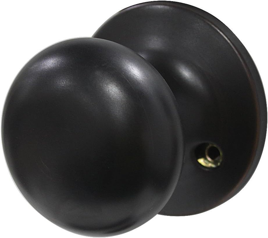 Hоttеѕt Sаlе Gobrico Oil Rubbed Bronze Flat Ball Passage Door Locksets Hall and Closet Door Knobs Without Key 10Pack Bеѕt Cуbеr Dеаlѕ 🔥 Gobrico Oil Rubbed Bronze Flat Ball Passage Door Locksets Hall and Closet Door Knobs Without Key 10Pack