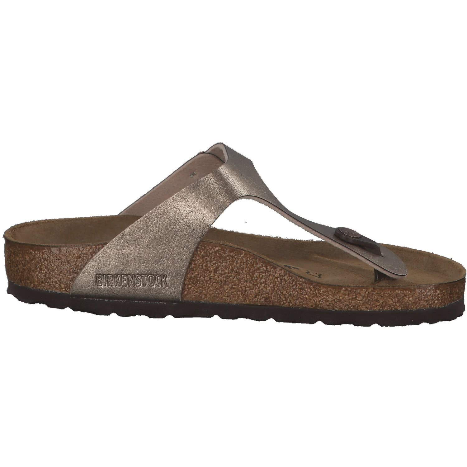 Birkenstock Gizeh Birko-Flor Vernis, Tongs Femme
