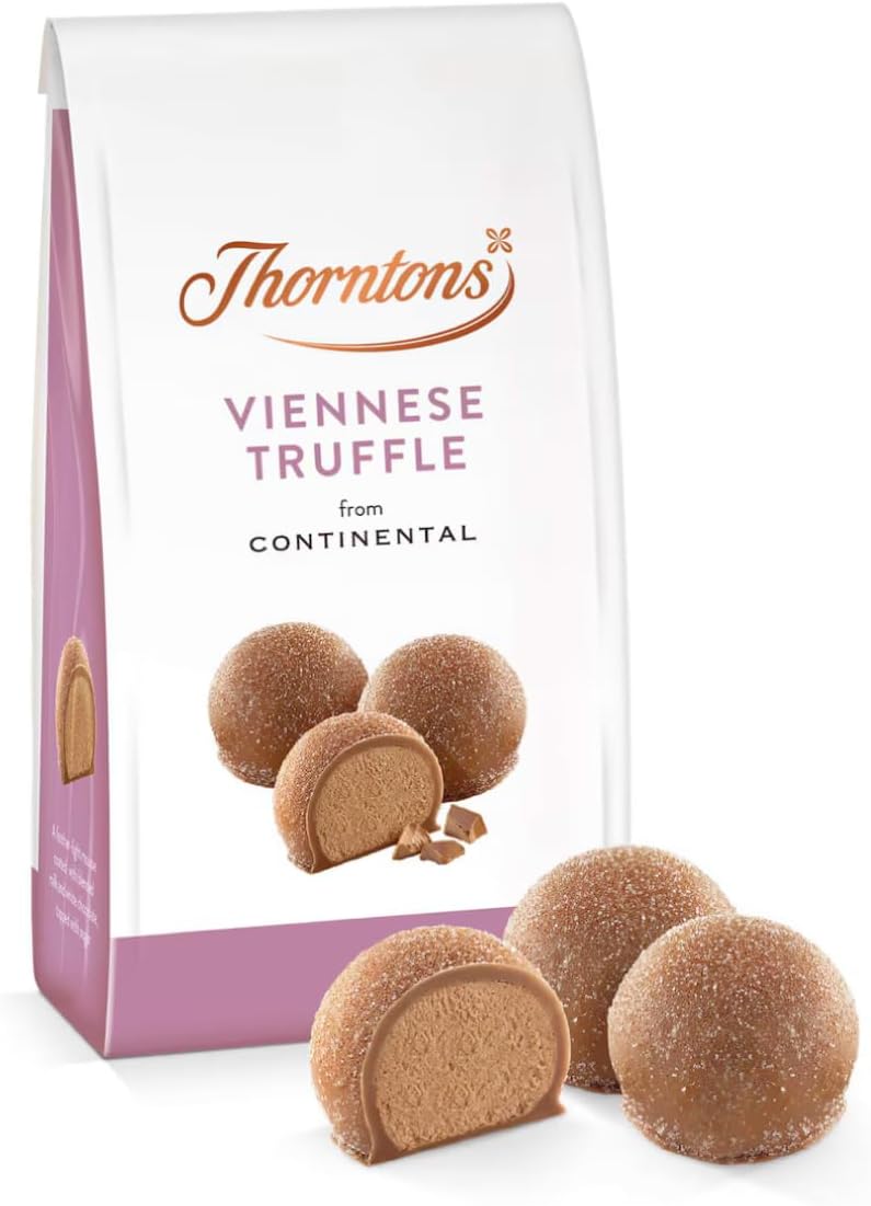 Thorntons Continental Viennese Truffle Bag 97g Imported From The UK