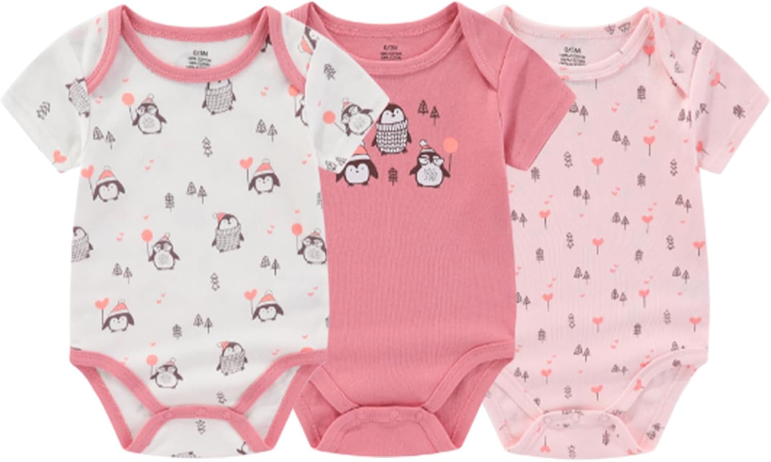 BIGBIGKISS Baby Boy Girl Clothes Outfit 17 Pack Newborn Layette Gift Set and Accessories 0-3 Months - Image 3