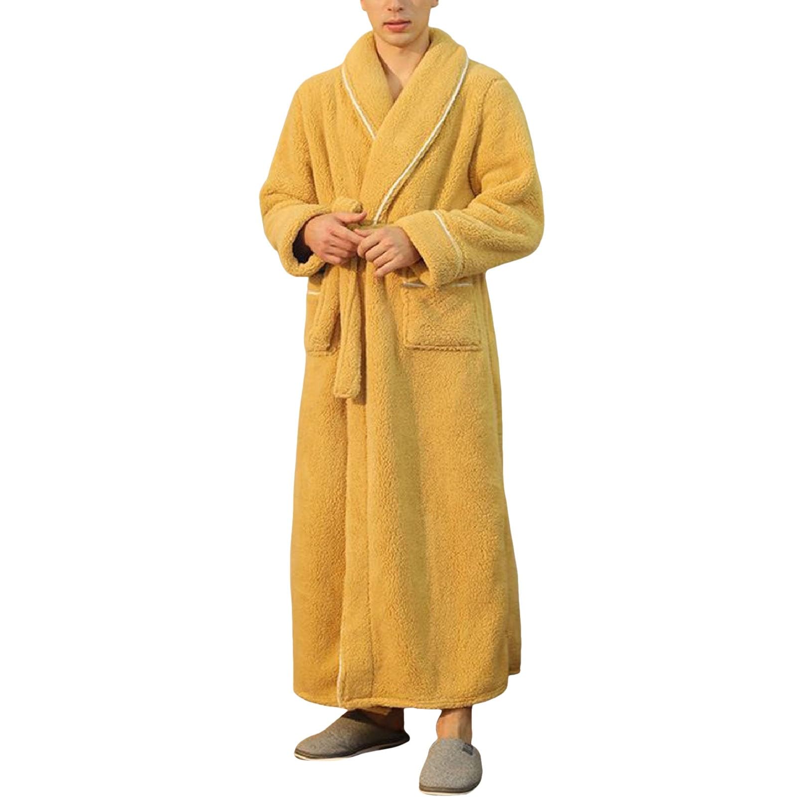 Accappatoio Uomo Spugna Leggera, Accappatoio Unisex Da Donna E Uomo Accappatoio Cotone Taglie Forti Con Cappuccio, Lunghezza Al Ginocchio, Per Sauna Accappatoio Personalizzato Vestaglia Uomo Invernale
