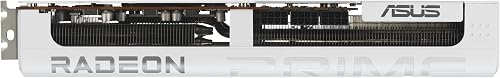 ASUS Prime Radeon RX 9070 XT White OC Edition Grafikkarte (PCIe 5.0, HDMI/DP 2.1, 2.5-Slot Design, Axial-Tech-Lüfter, Dual-Kugellager, Dual BIOS, ASUS GPU Guard) - 10