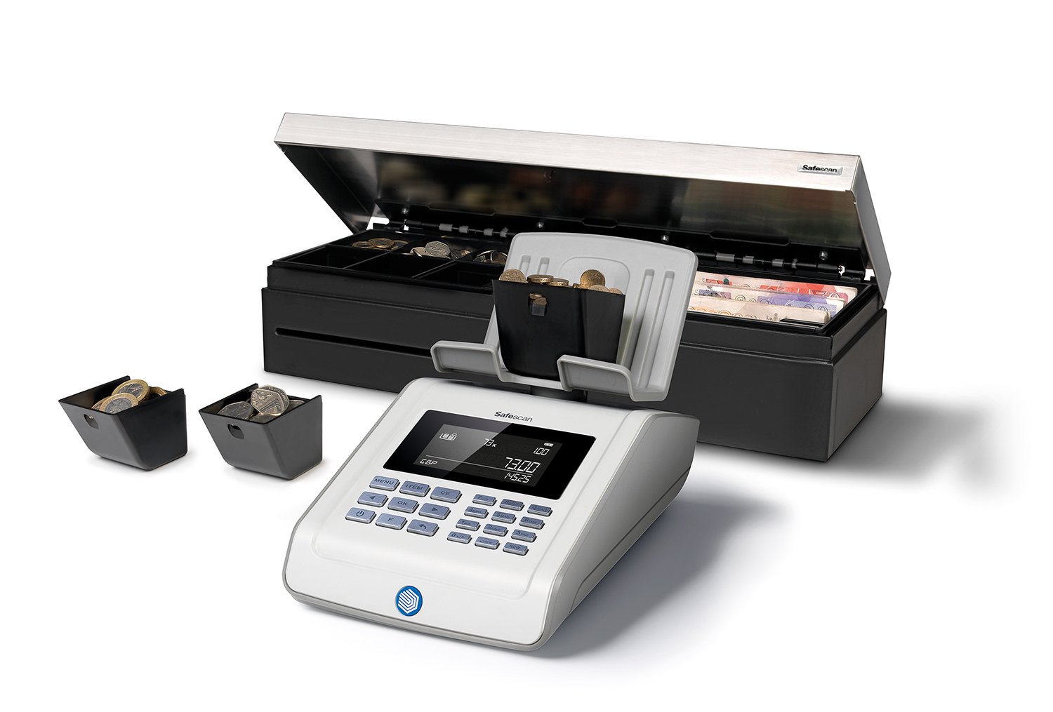 Safescan 4617CC couelles qui s'intègrent parfaitement dans votre tiroir-caisse - Simplifiez la préparation de votre tiroir-caisse - Accélérez le comptage de votre tiroir-caisse Safescan SD-4617S