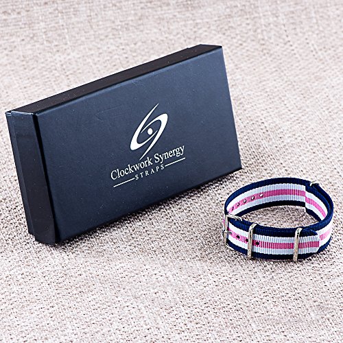 Image of Clockwork Synergy Classic Nylon Nato watch straps bands