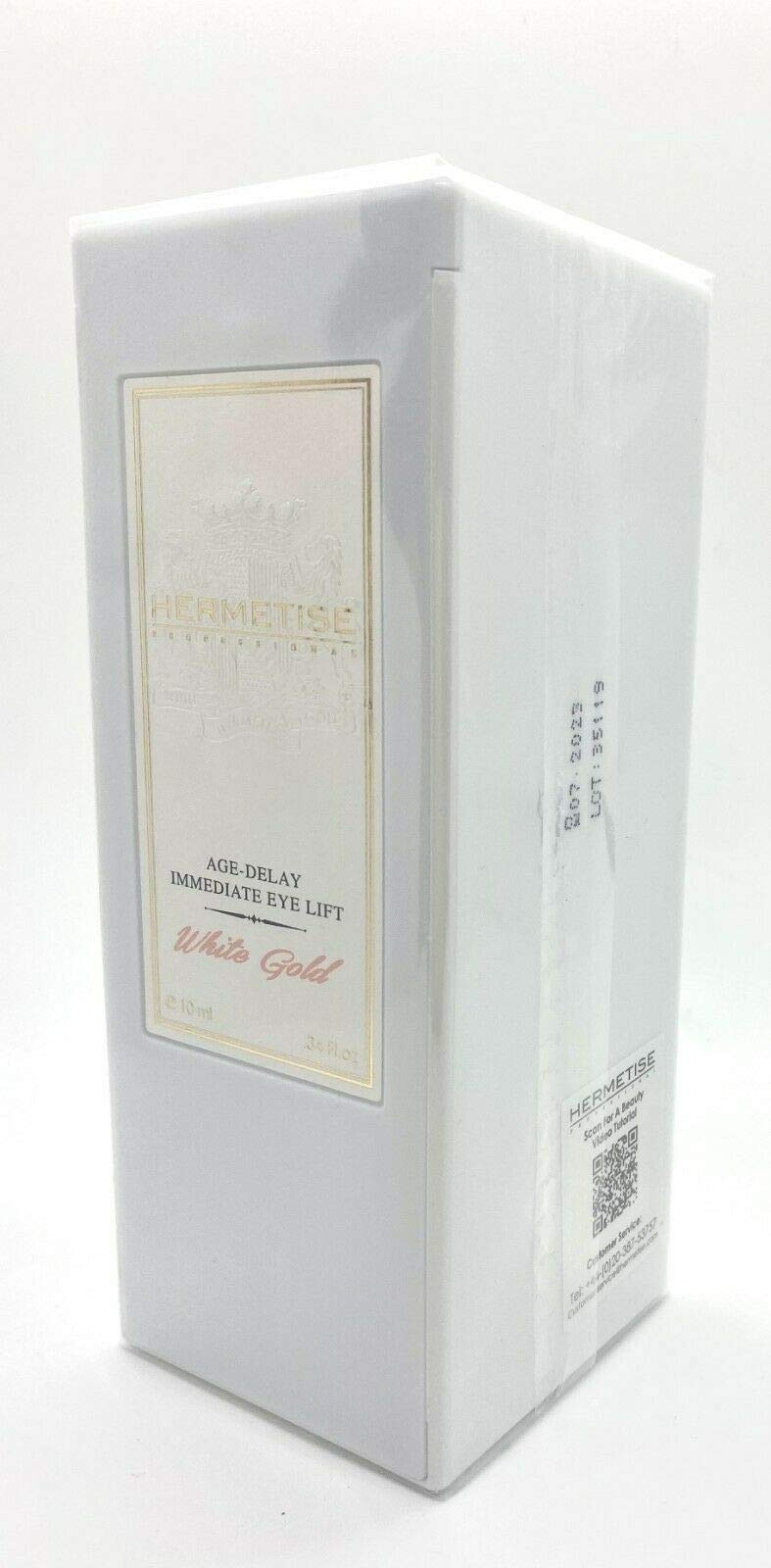 Hermetise Professional AGE DELAY Immediate Eye Lift - White Gold