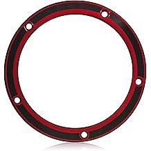 Derby Cover Gasket for Harley Touring Dyna Electra Glide Softail Fatboy FXD 1999-2016, 5 Holes Twin Cam Derby Cover Gasket Replacement Parts 25416-99X Compatible with Harley