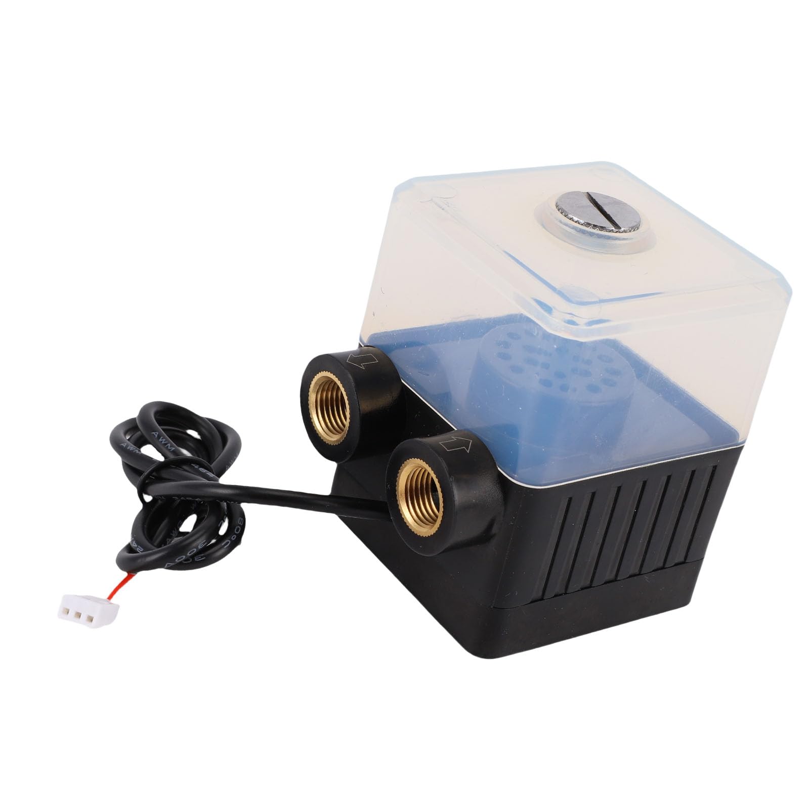 Dioche Pompa per PC 12 V SC-300T Pompa 'acqua Ultra Silenziosa da 12 V CC e Serbatoio di Raffreddamento a Liquido della CPU | Portata 300 L/h | Supporta Test di velocità | Funzionamento