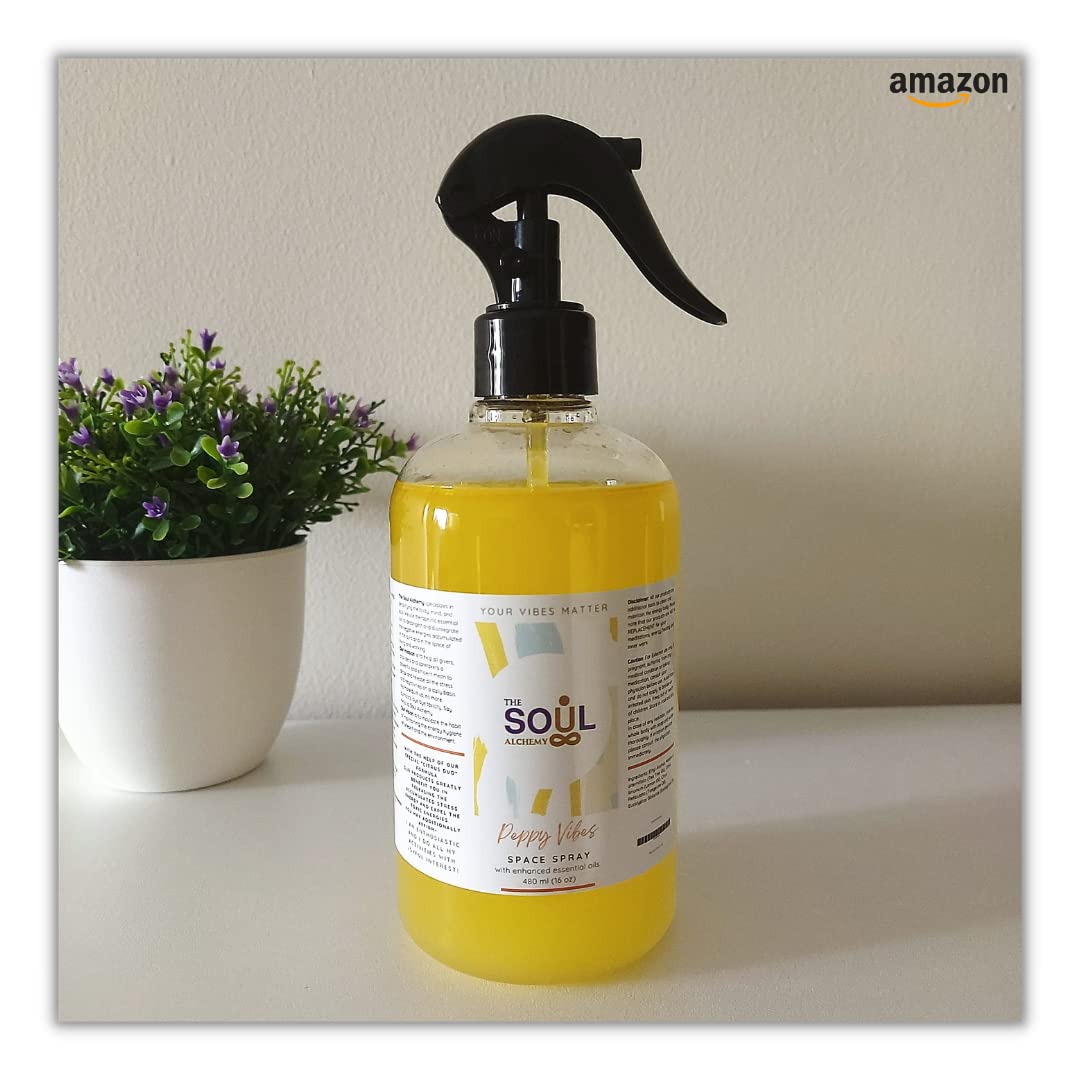 The Soul Alchemy Peppy Vibes Space Spray
