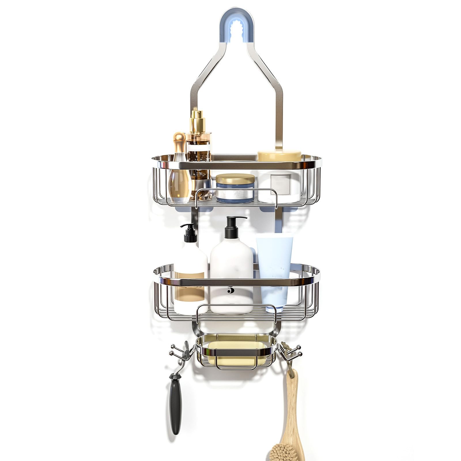 TONLEA お風呂 ラック 浴室用ラック シャンプーラック 2PCS 風呂 ラック