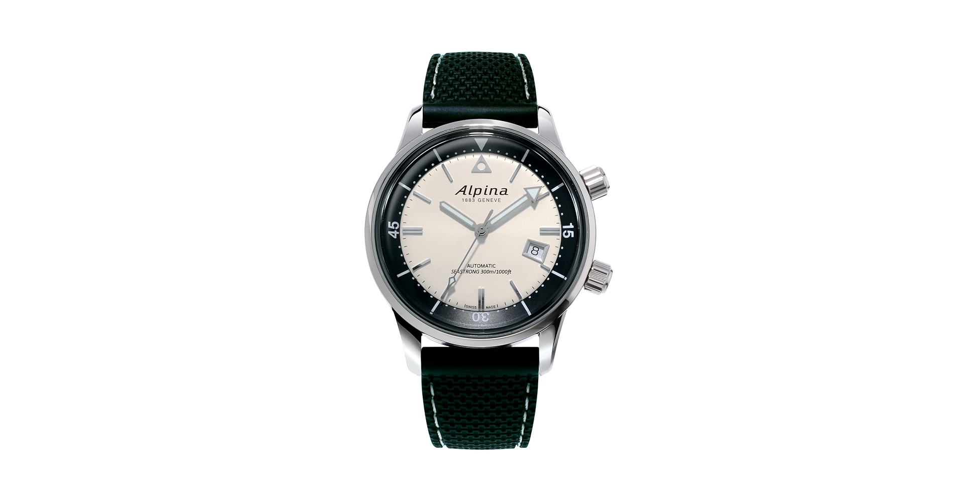 ホ*ム様 極美品　Alpina　アルピナ　シーストロング　AL-372LBN4V Amazon.co.jp: [アルピナ]ALPINA シーストロング ダイバー 300