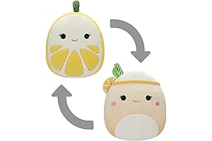 Ultra-Soft and Cuddly Yellow Lemon and Lemonade FlipAMallows Set