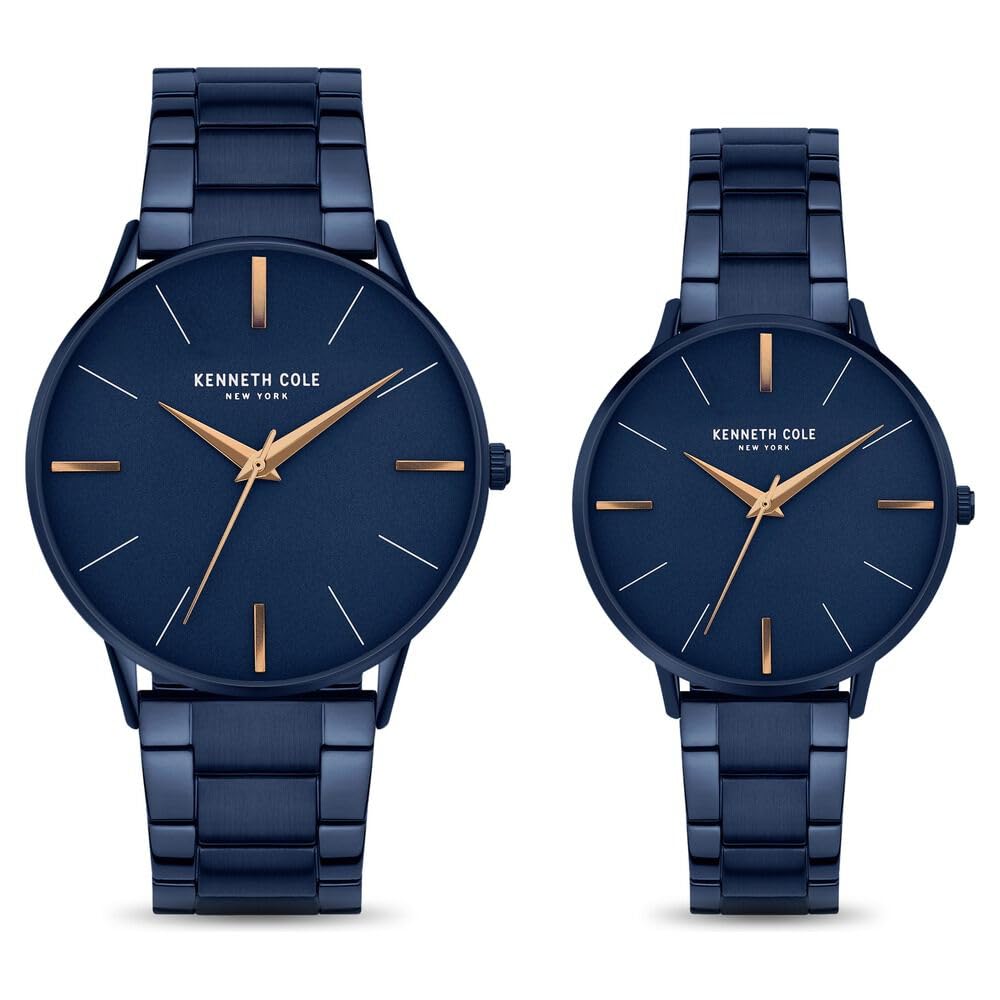 Kenneth Cole Quartz Analog Blue Dial Stainless Steel Strap Watch for Couple-NEKCWGG2656202PAP (B0CSKFKRNL) Amazon Price History, Amazon Price Tracker