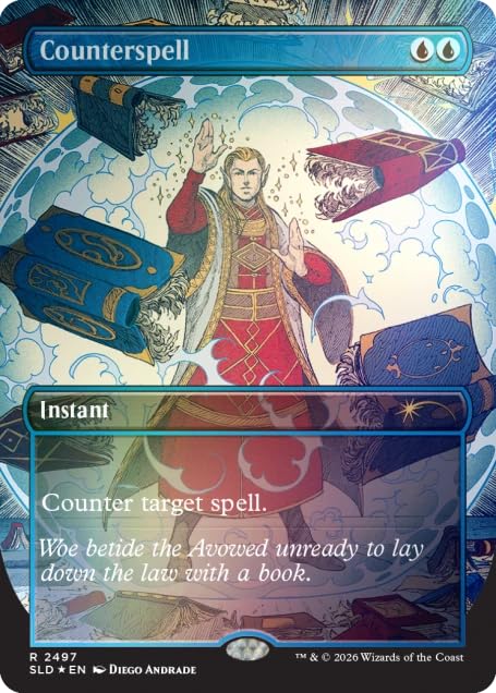 Secret Lair Whispers in Candlekeep Foil版 Magic: The Gathering Secret Lair x Dungeons & Dragons: Whispers in