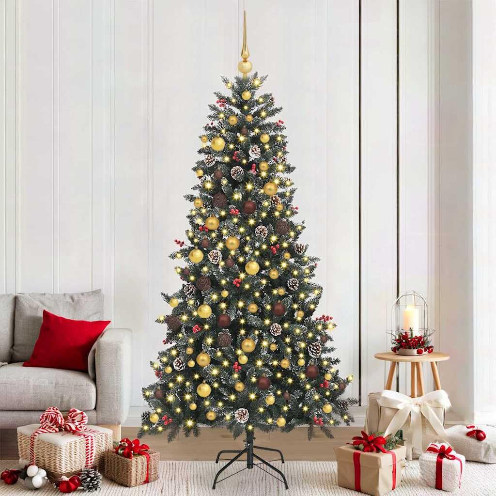 Künstlicher Weihnachtsbaum, Grün, 210 cm